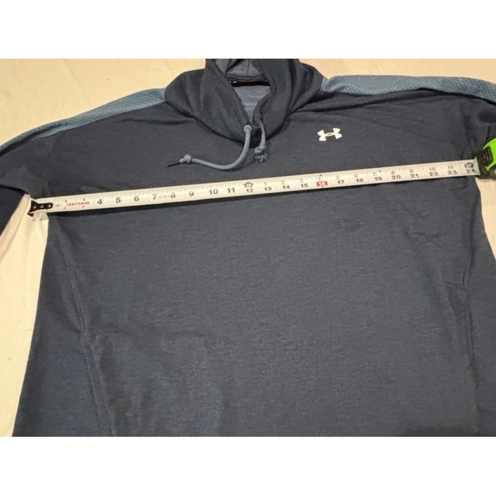 Under Armor Featherweight Fleece Funnel Neck Training Top Mesh Accents XL Womens